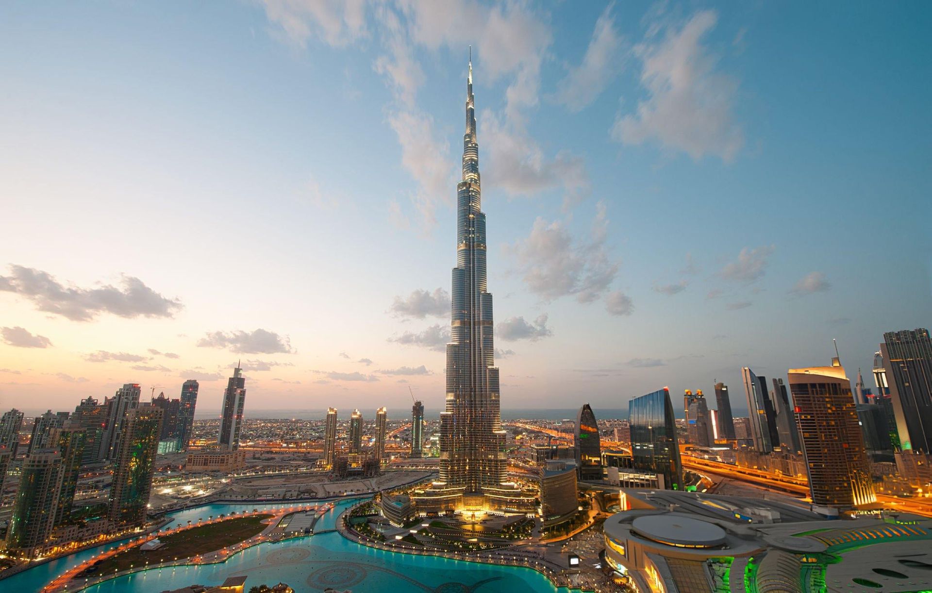 The burj khalifa is the tallest building in the world.
