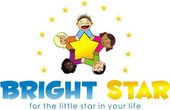 The logo for bright star for the little star in your life