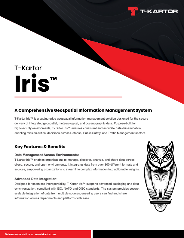 T-Kartor's Iris Capabilities Brief