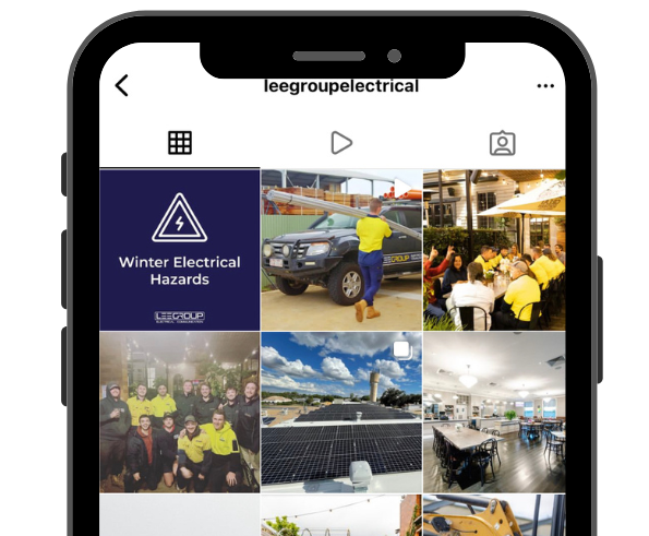 Instagram profile grid for 