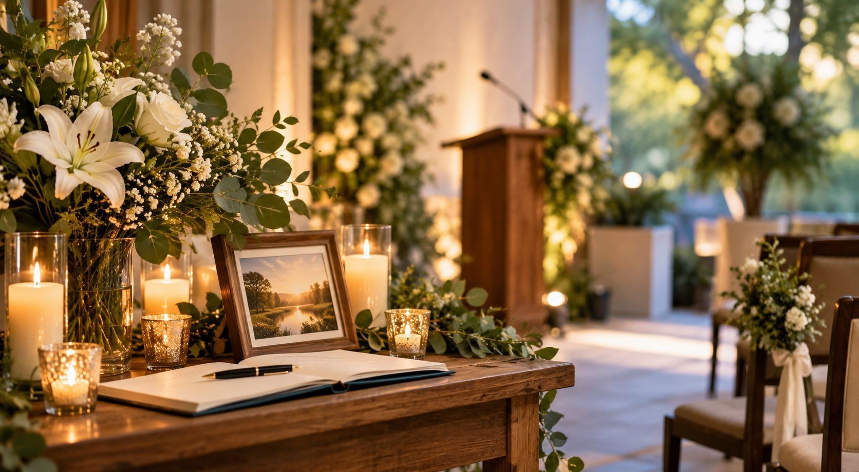 Meaningful memorial ceremony setting for cremation services Tulsa, OK