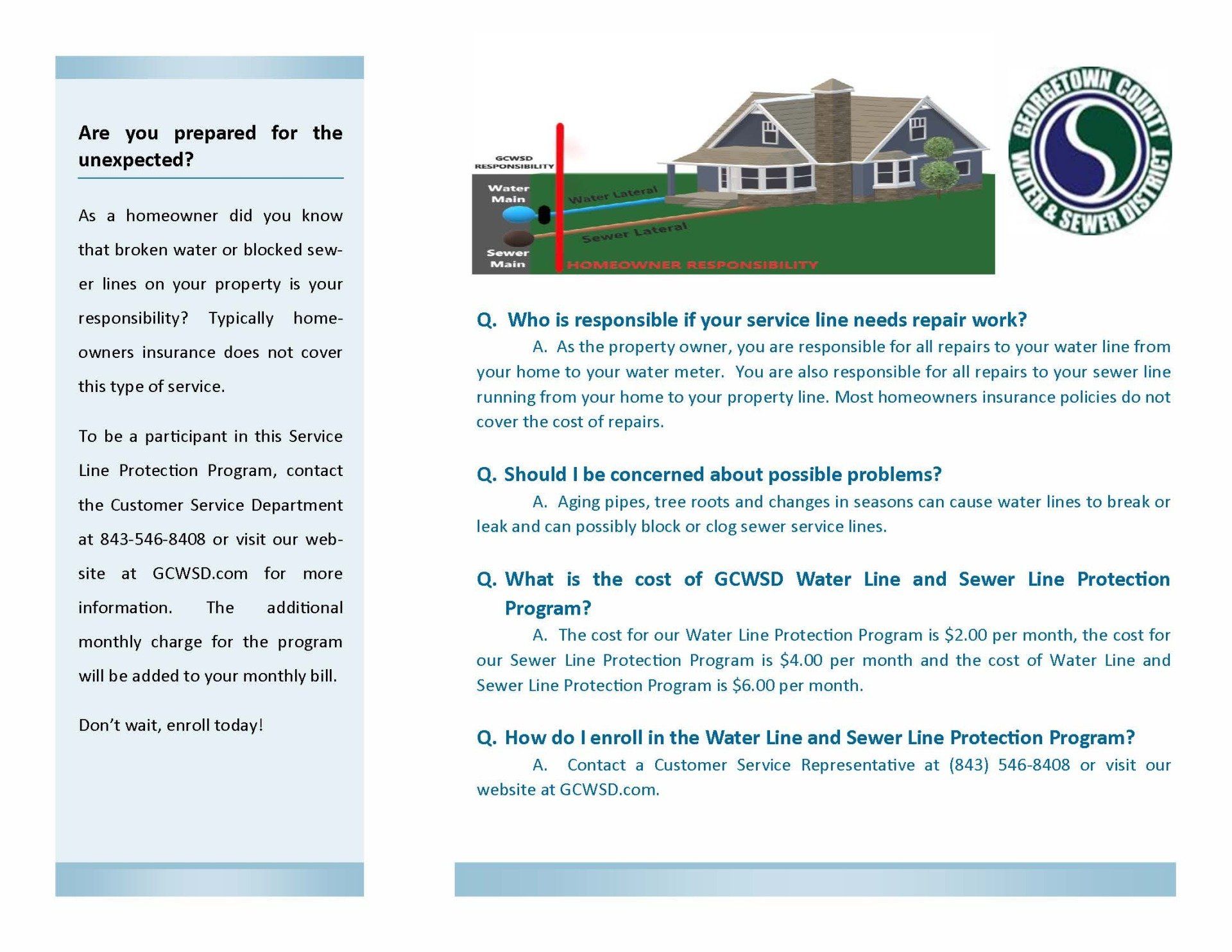 Sewer Line Protection Program 2