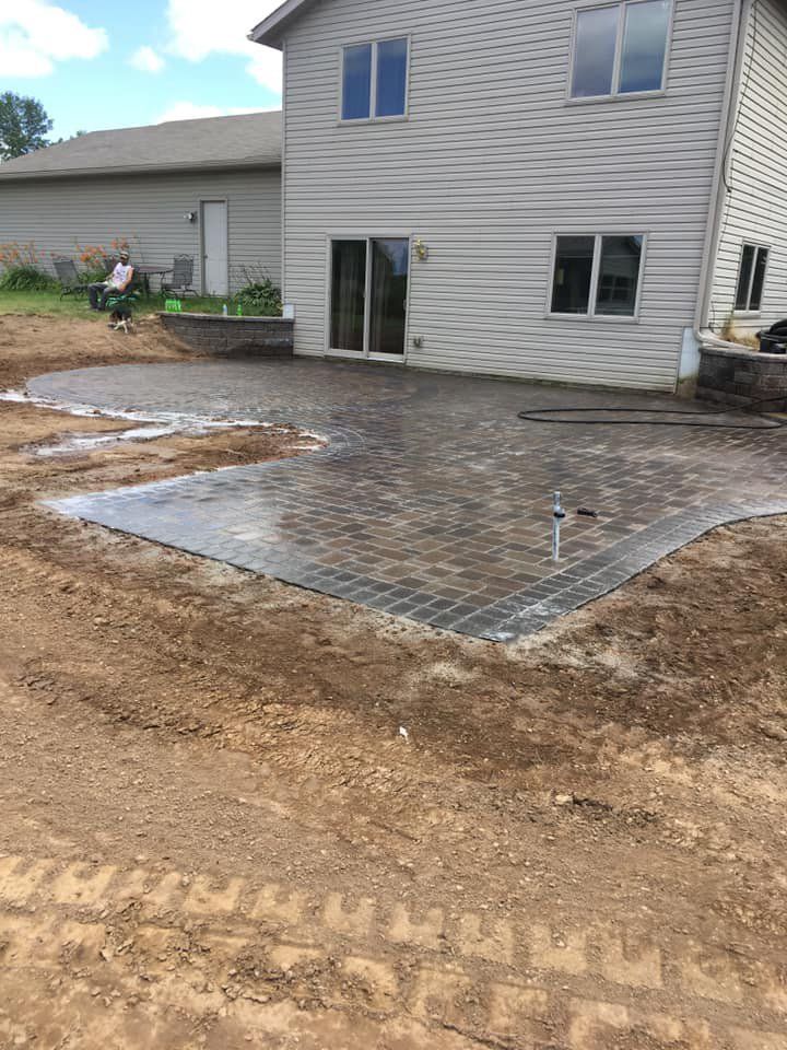 Concrete Patio — Prineton, MN — Legacy Landscaping and Irrigation