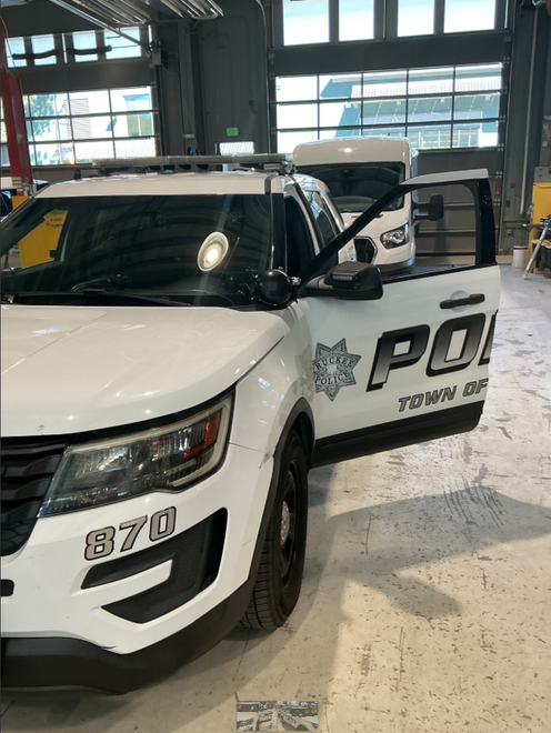 Truckee police van windshield replacement Truckee police van windshield replacement