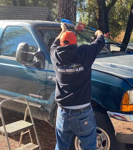 Ford F350 Windshield Repair