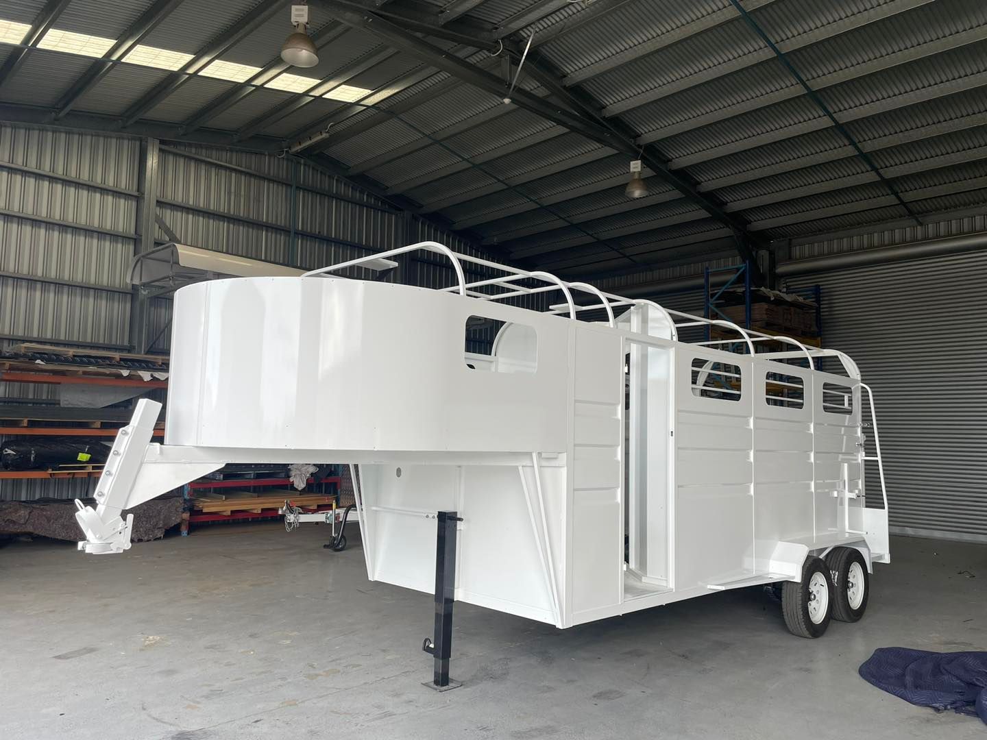 Gooseneck Horse Float in Bundaberg SNS Custom Fabrication
