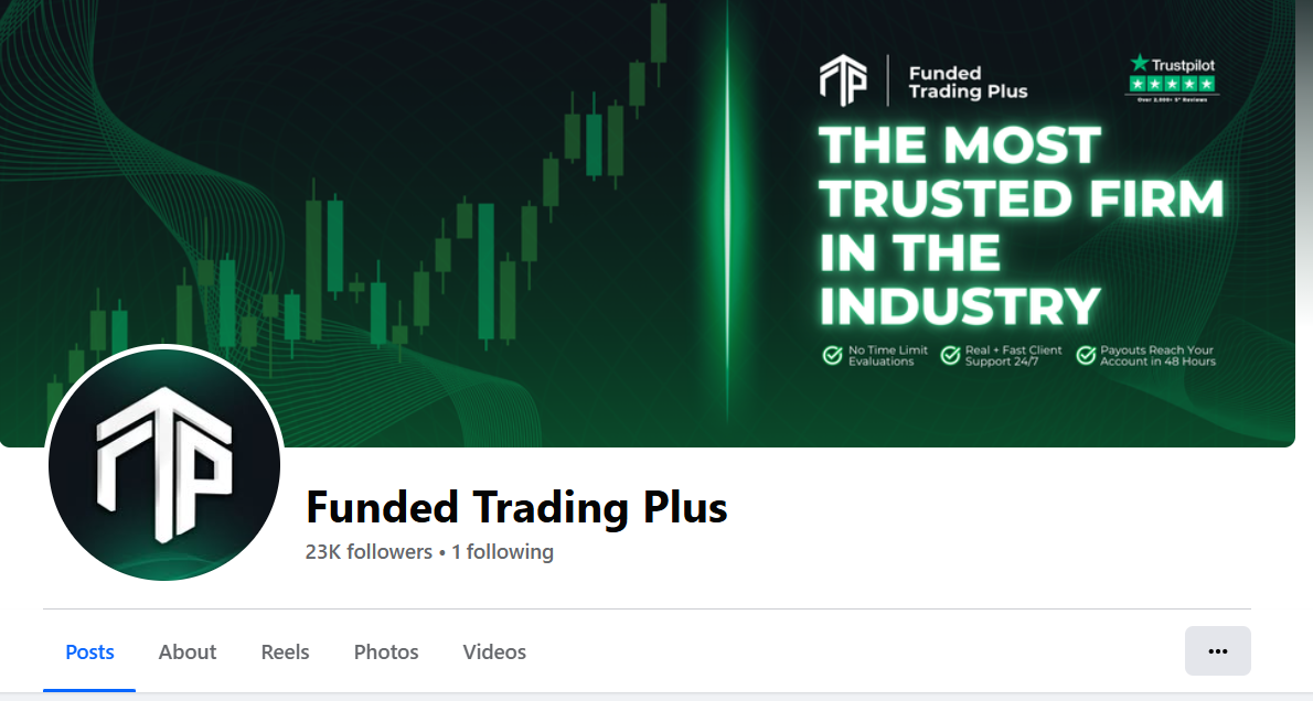 Funded Trading Plus Facebook Page Funded Trading Plus Facebook Page