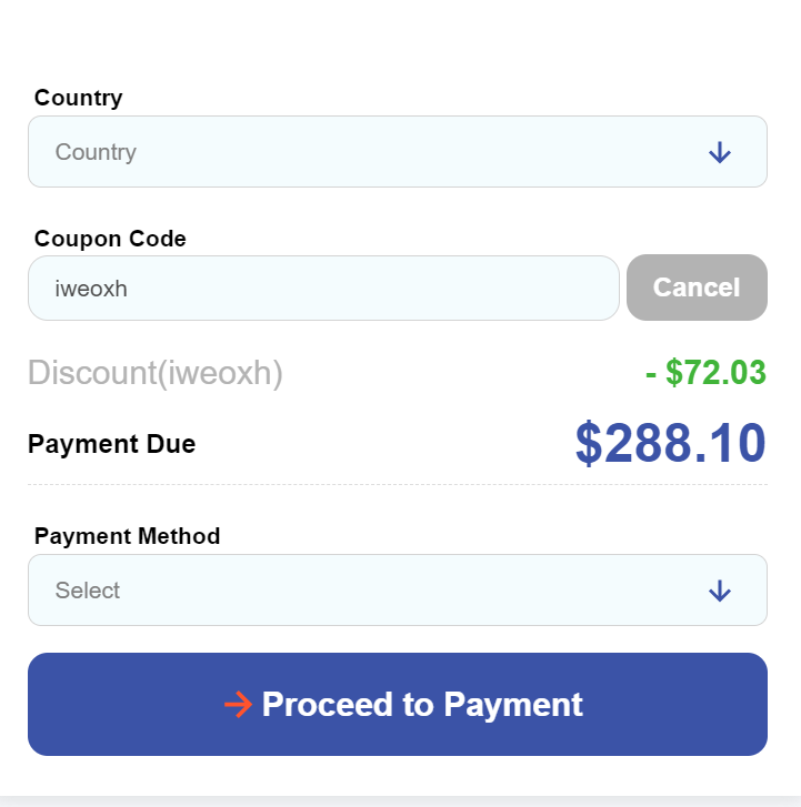 Top Tier Review Proceed to Payment Top Tier Review how to set up step 6