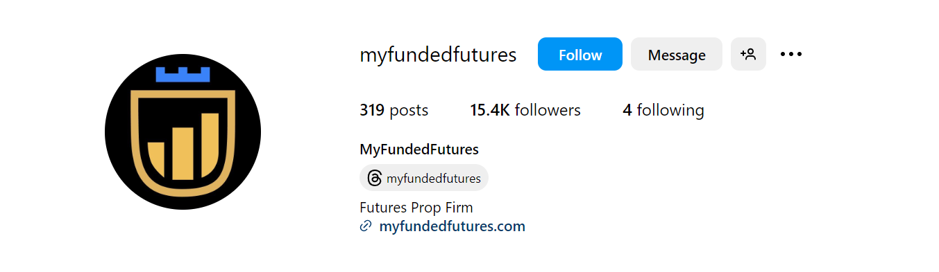 My Funded Futures Instagram Page My Funded Futures Instagram Page