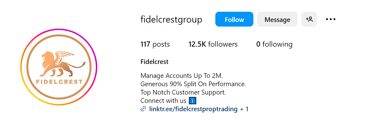 Fidelcrest Instagram Page Fidelcrest Instagram Page