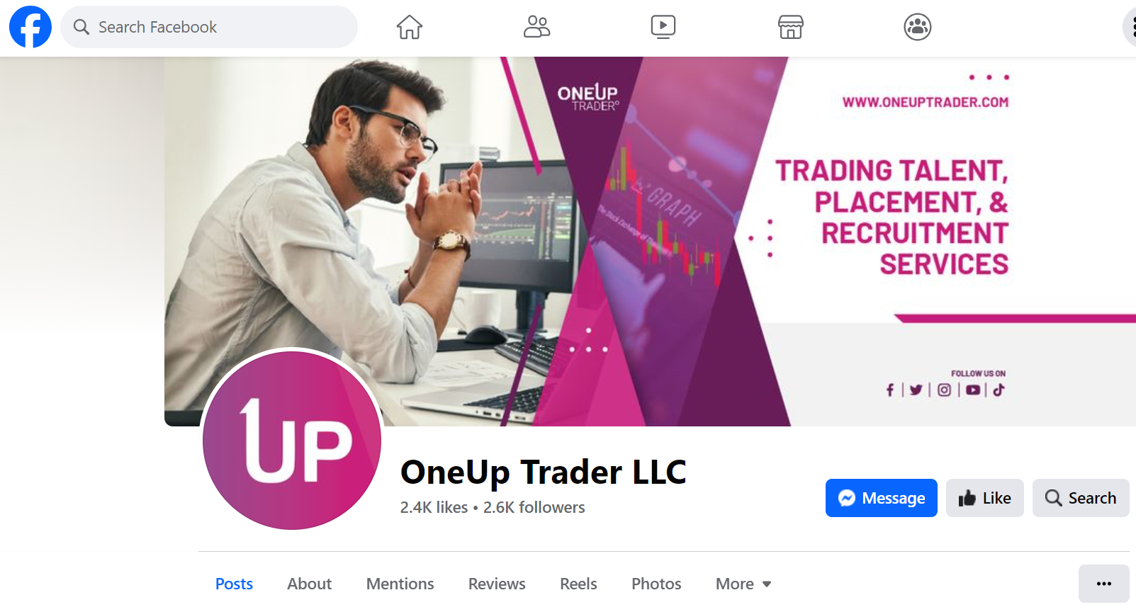 OneUp Facebook OneUp Facebook