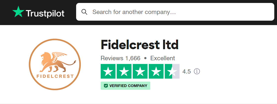 Fidelcrest Trust Pilot review Fidelcrest Trust Pilot review