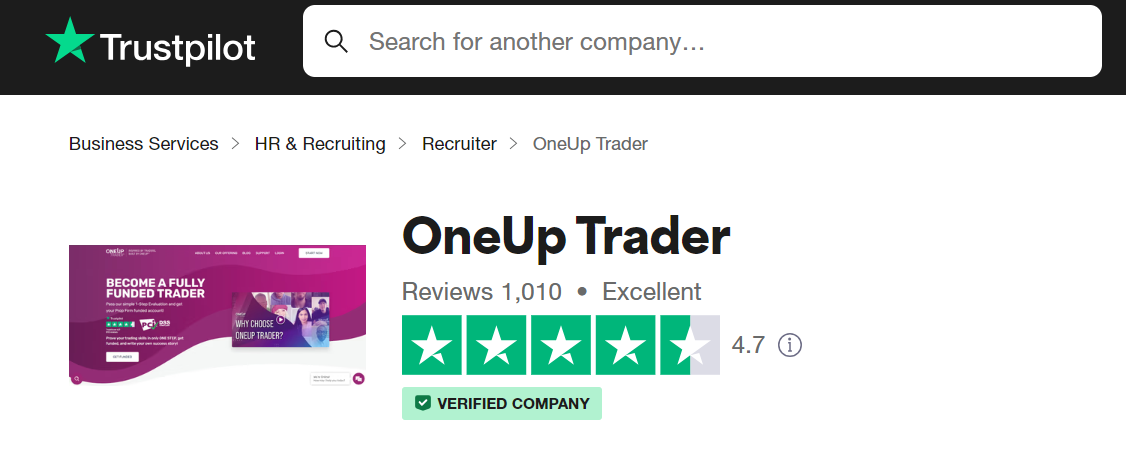 Earn2Trust Trust Pilot OneUp Trust Pilot