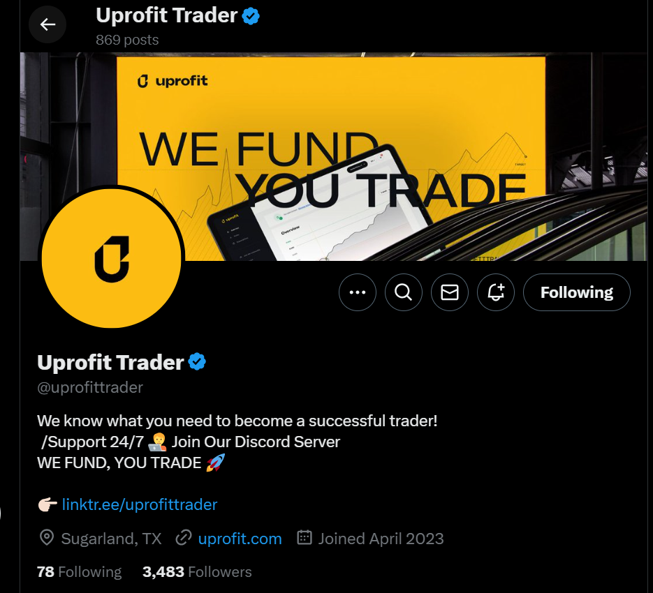 Uprofit Twitter Uprofit Twitter