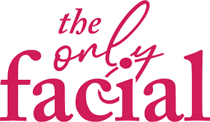 Pink text logo for