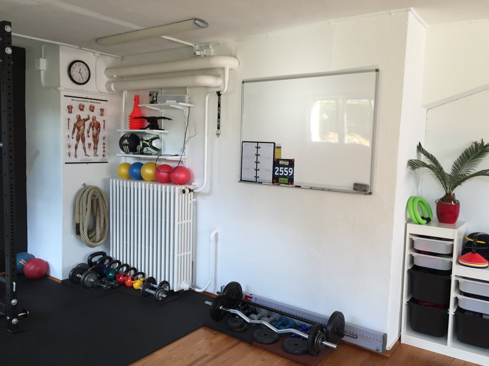 Sportler im Training