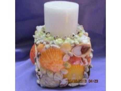 SeaShell Candle