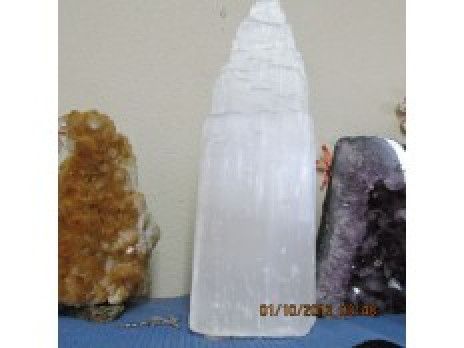 Selenite Lamp