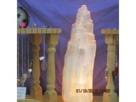 Selenite Lamp