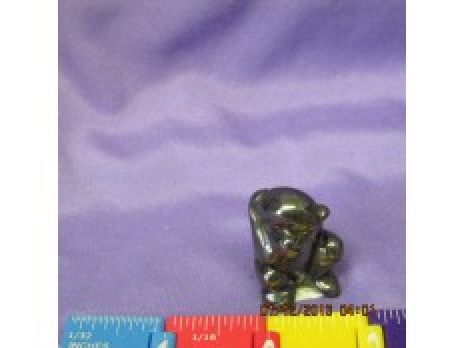 Snowflake Obsidian Flying Pig