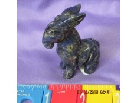 Sodalite Donkey Sitting