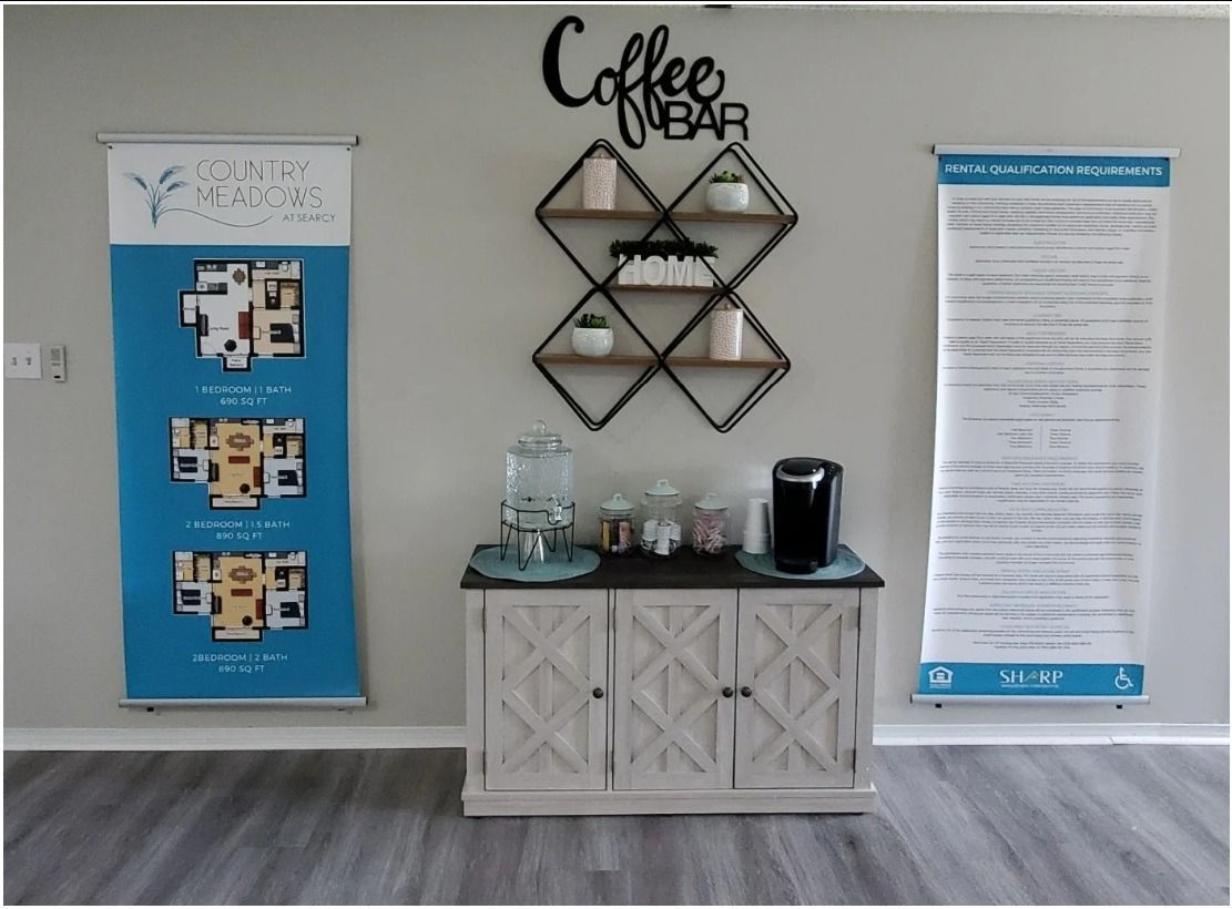 CM - community room coffee bar