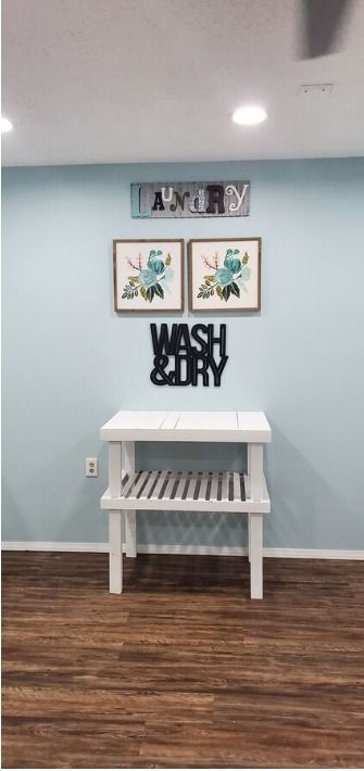 CM - laundry room console