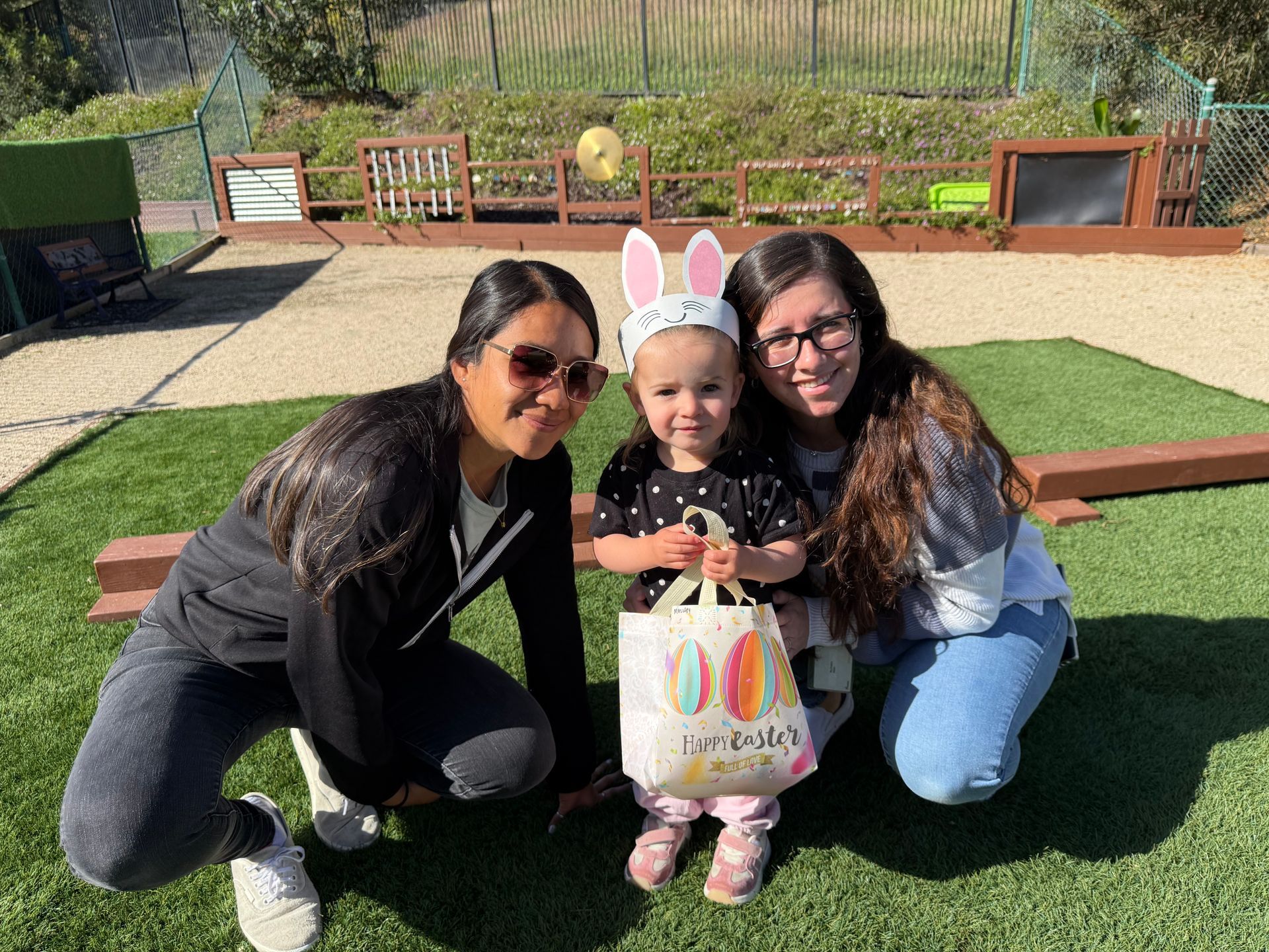 Easter Fun Our baby and teachers