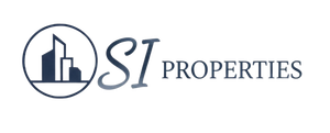 Logo of International Properties with a circle containing a skyline of buildings.