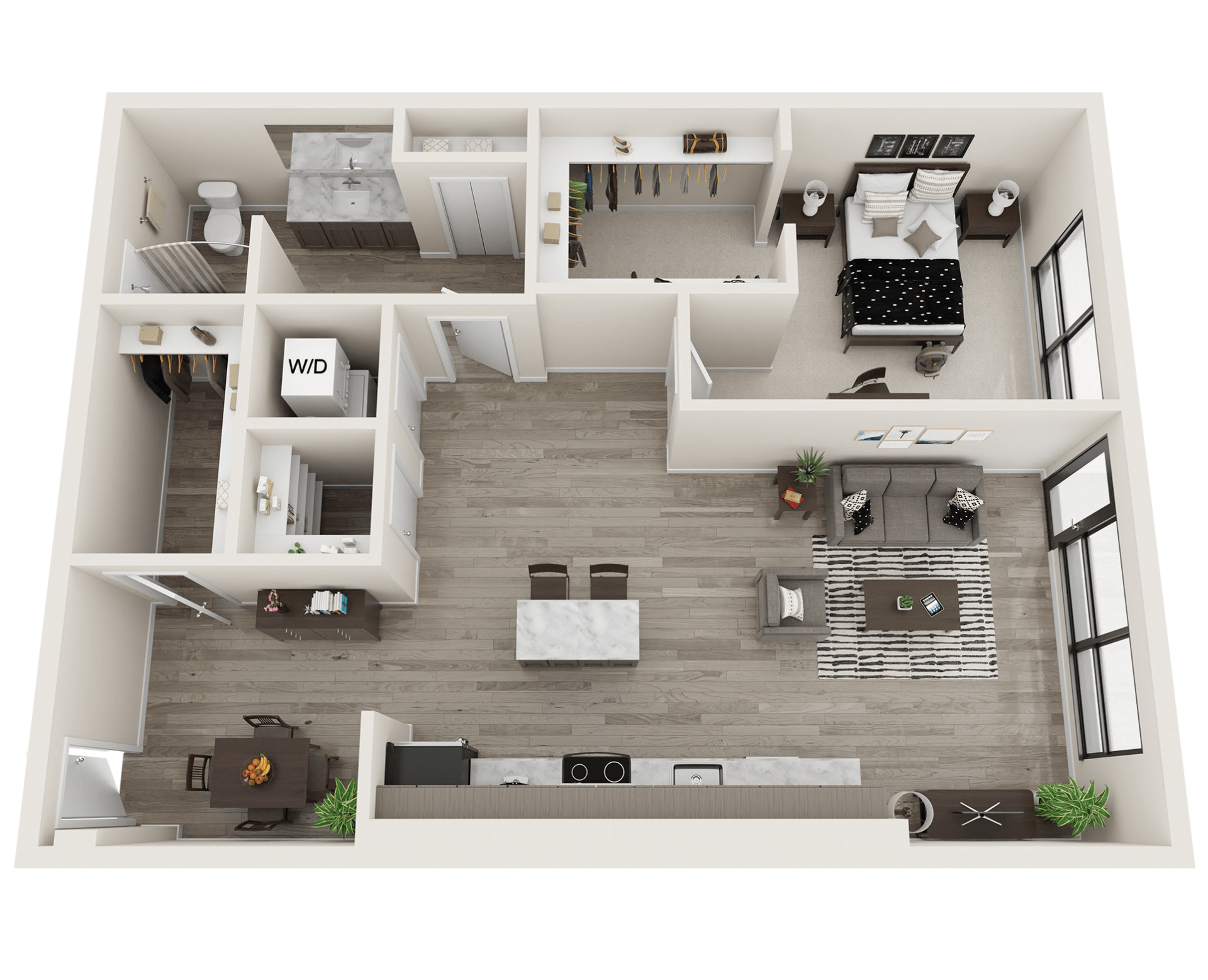 Central Flats G107