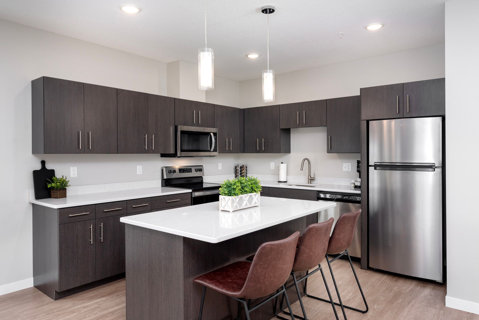 Lincoln Park Flats kitchen