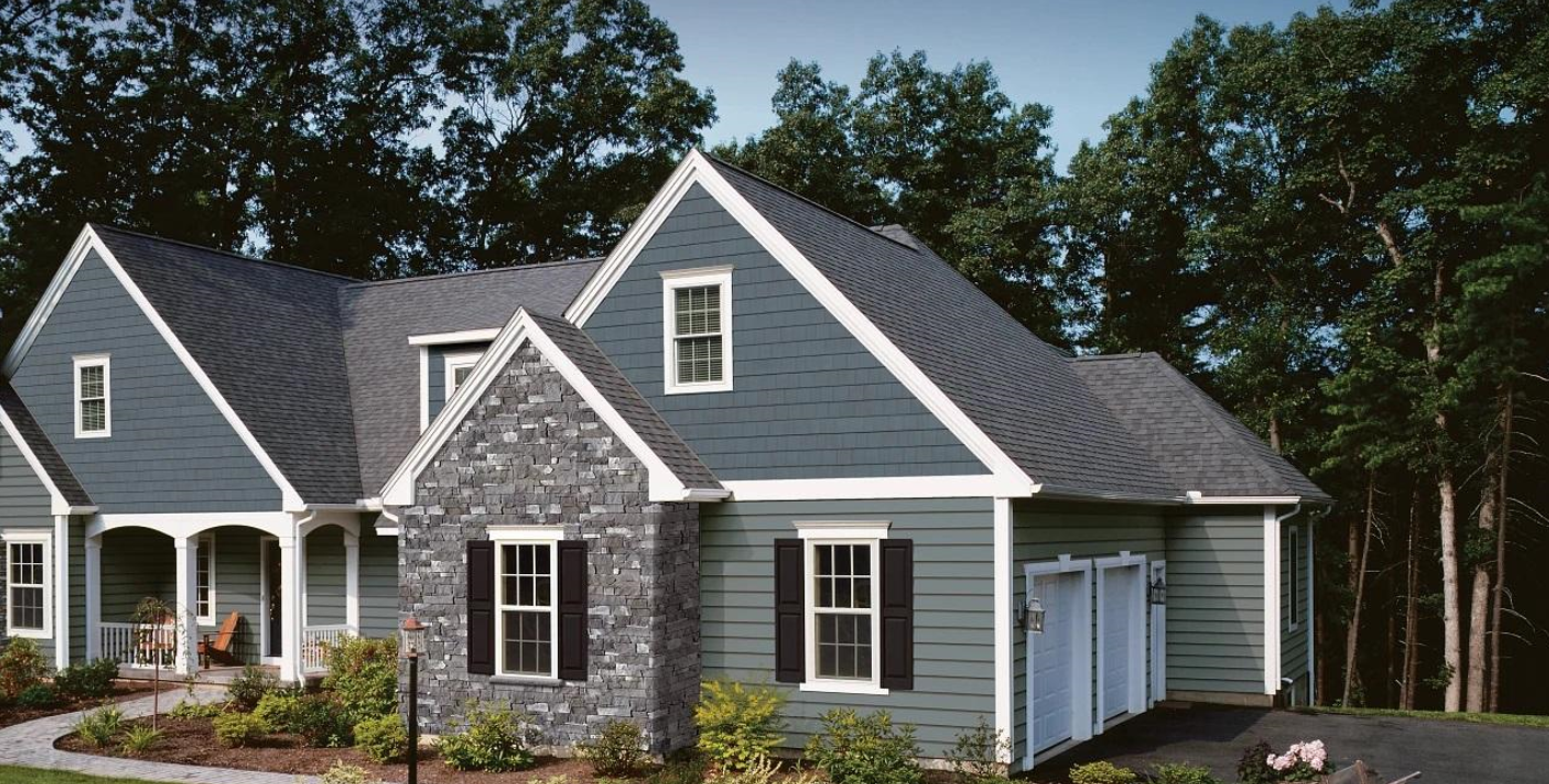 White Vinyl Siding