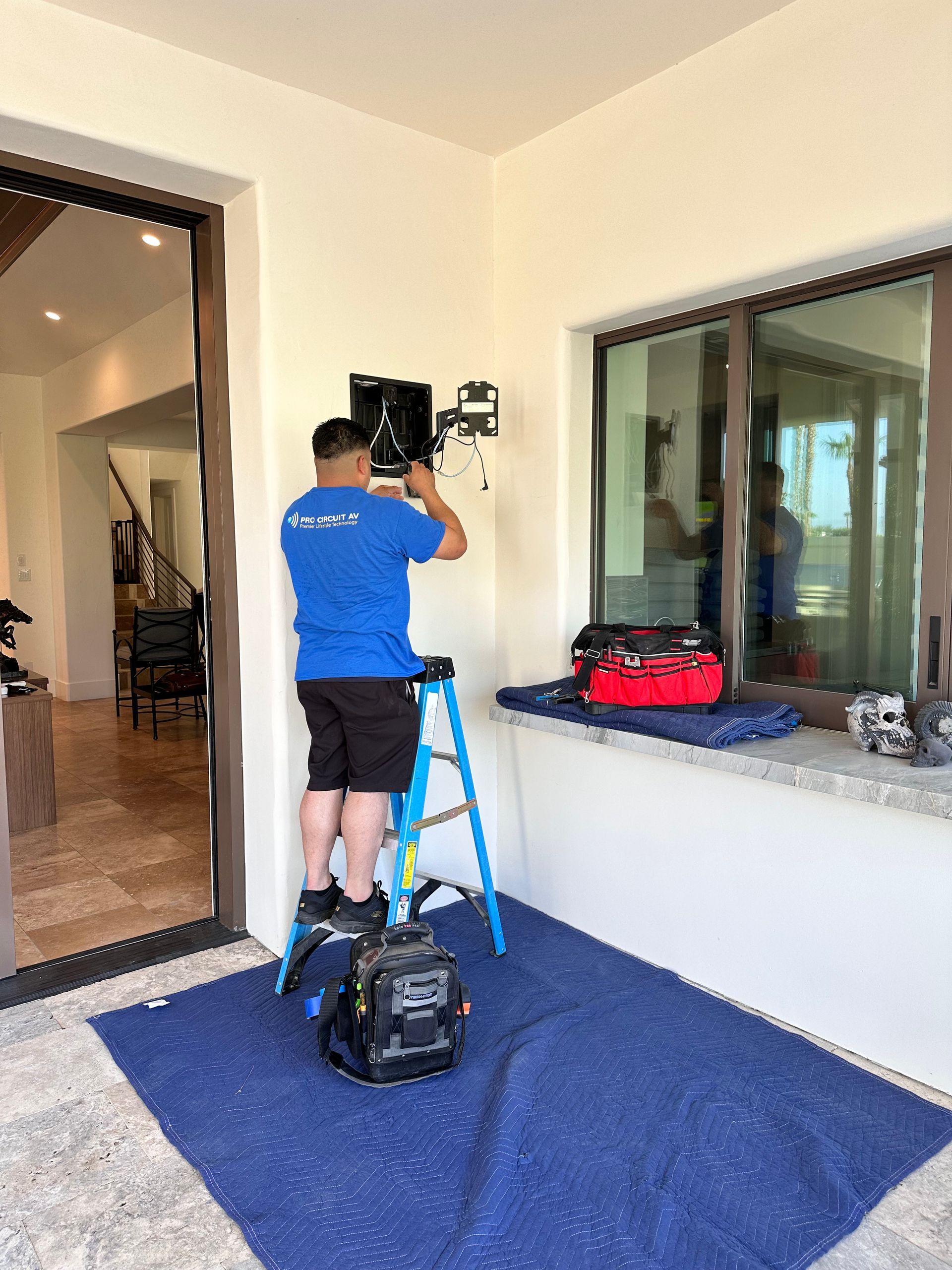 Setting up mount