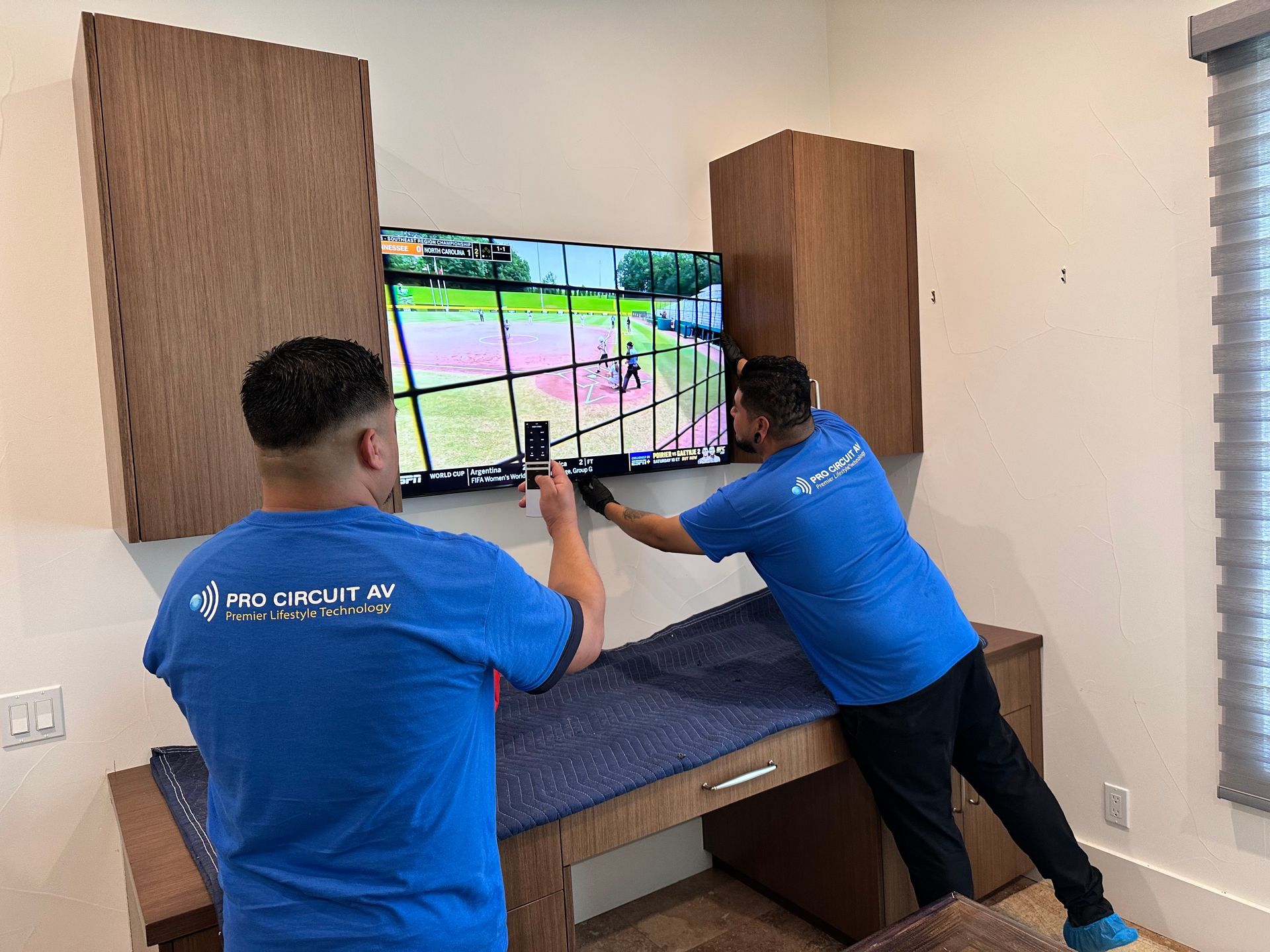 Setting up TV