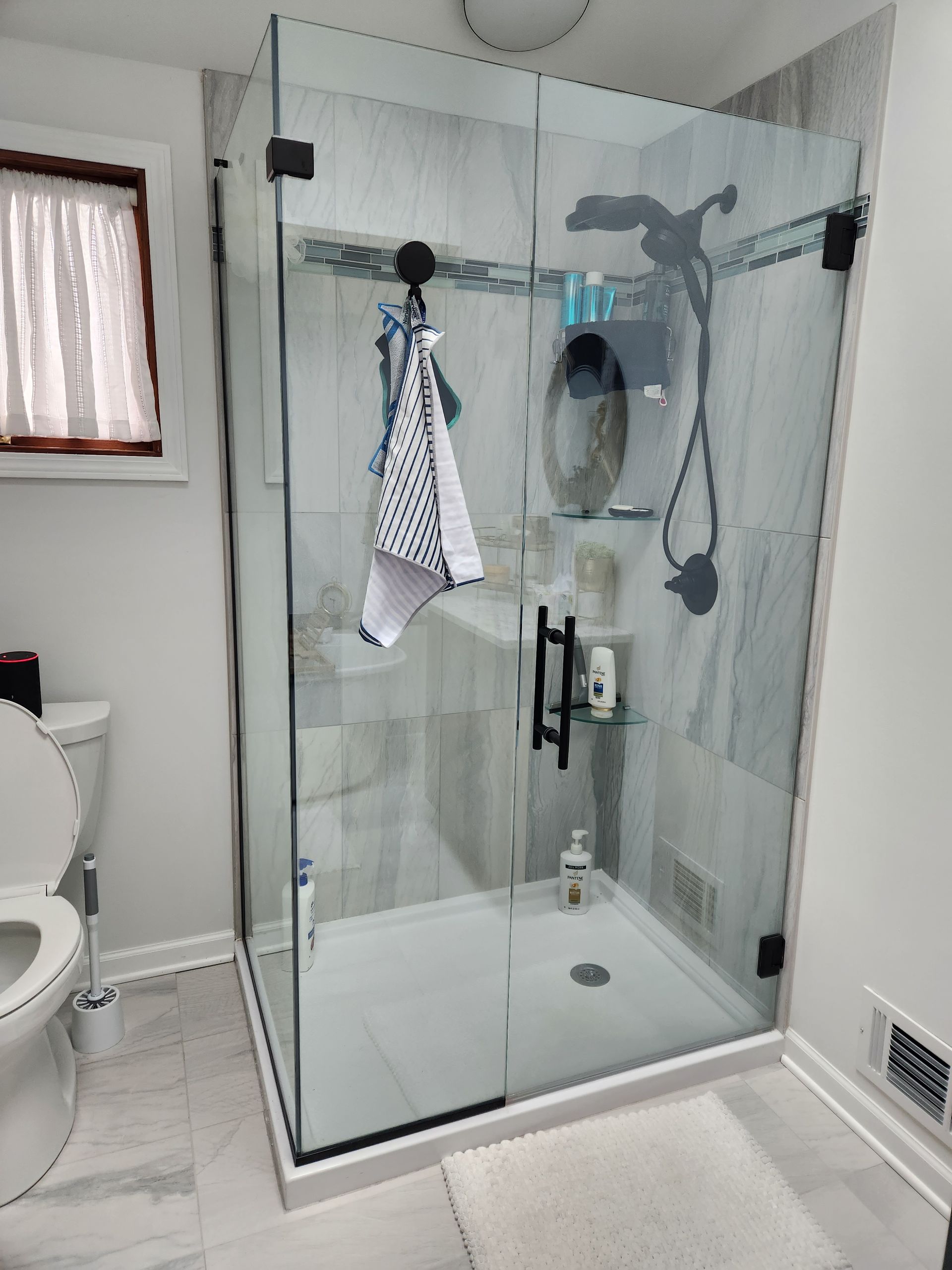 walk-in shower