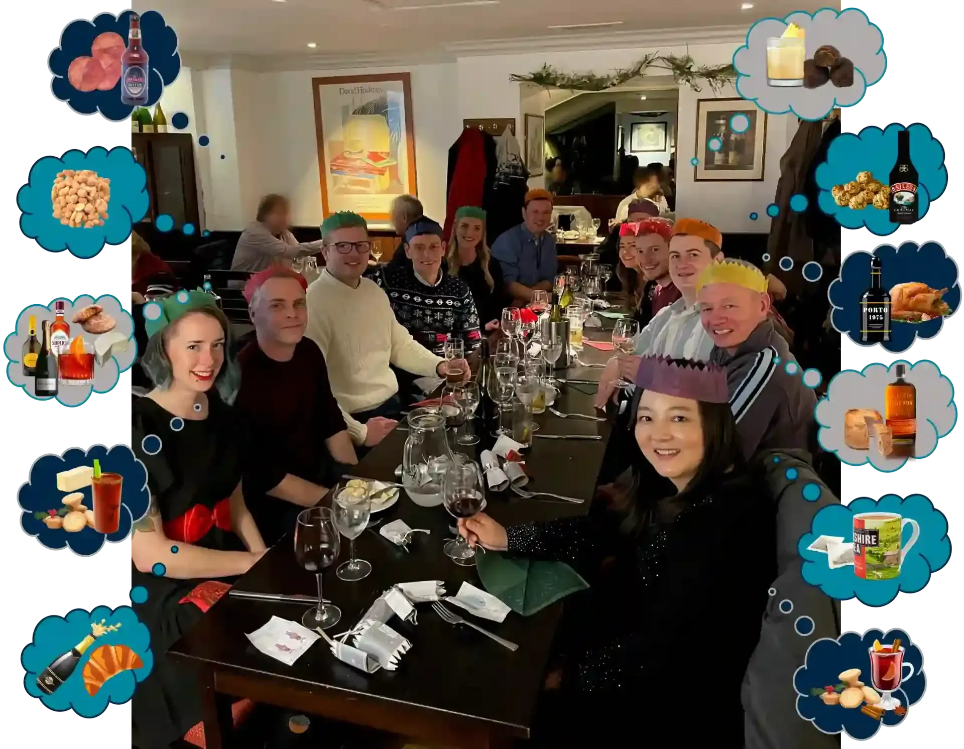 Consultants of GMAP Analytics at their 2021 Christmas Party