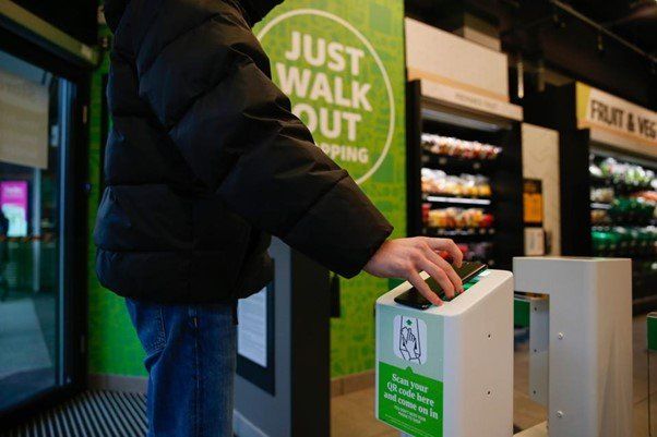 Retail location data to locate checkout free stores, like Amazon Fresh