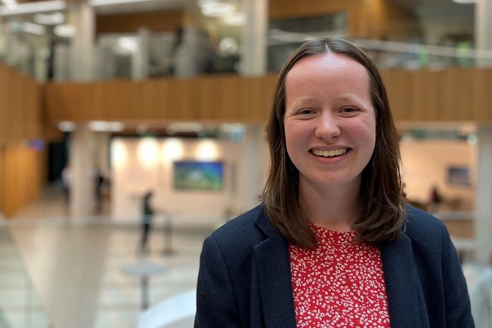 Figure 2 - Charlotte Walker, one of our Graduate Consultants
