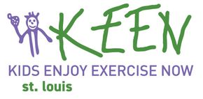 Click here to go back to home page of KEEN St. Louis KEEN St. Louis - Kids Enjoying Exercise Now logo