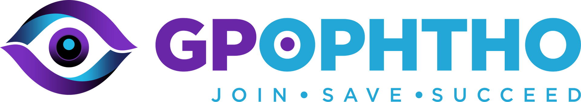 A logo for GPOphtho join save succeed