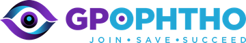 A logo for GPOphtho join save succeed