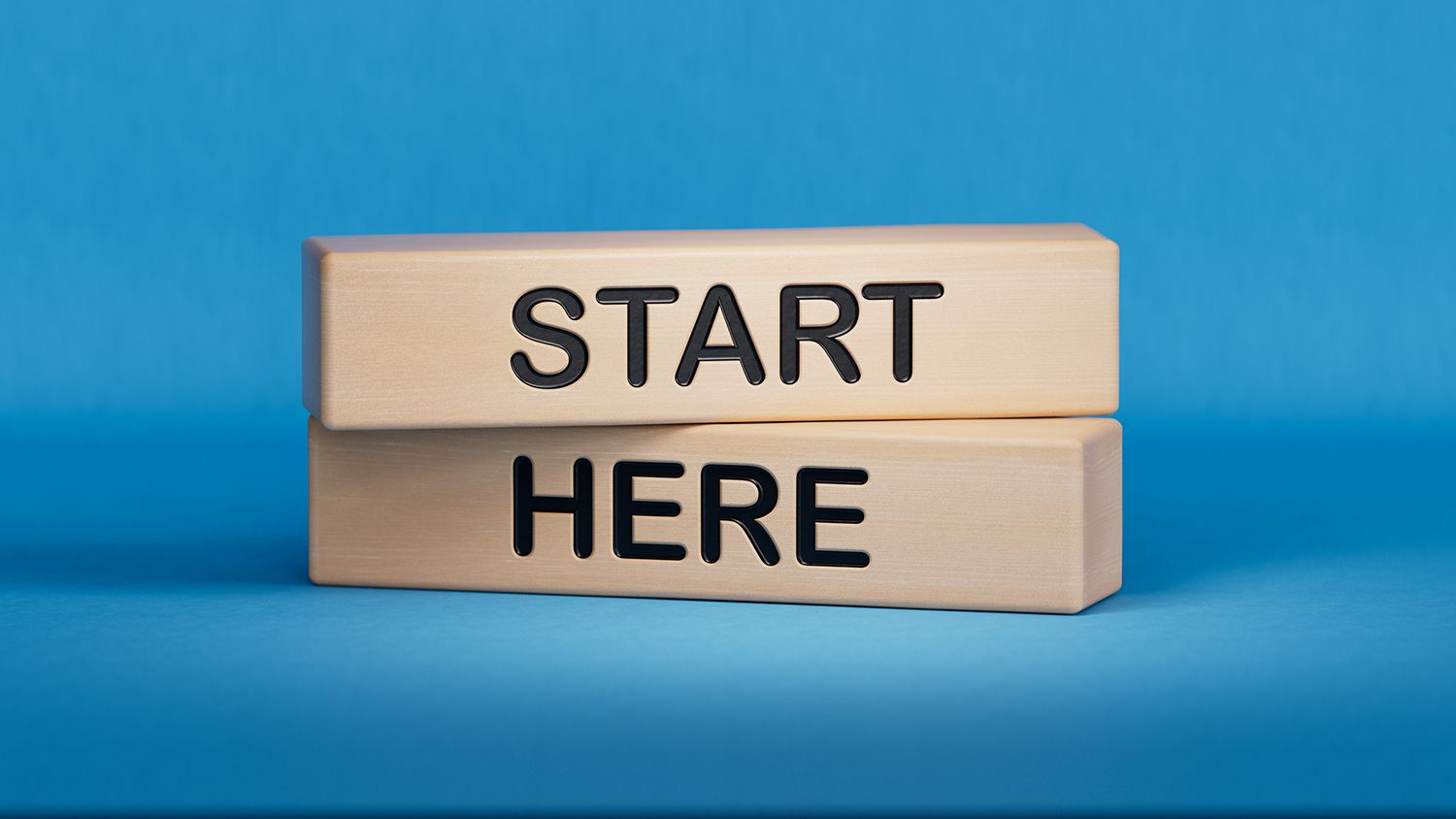 Start Here business blocks, highlighting workers compensation attorney services for injured workers.