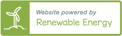 Website is Powered by Renewable Energy