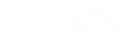 A white logo featuring the text 