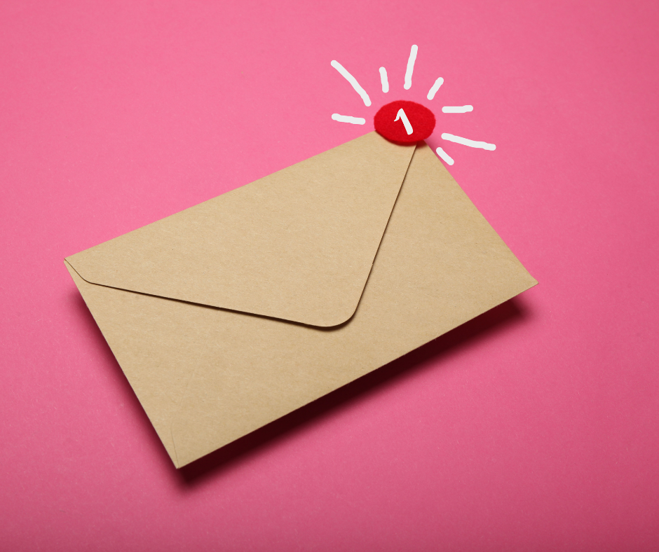 Image of an email