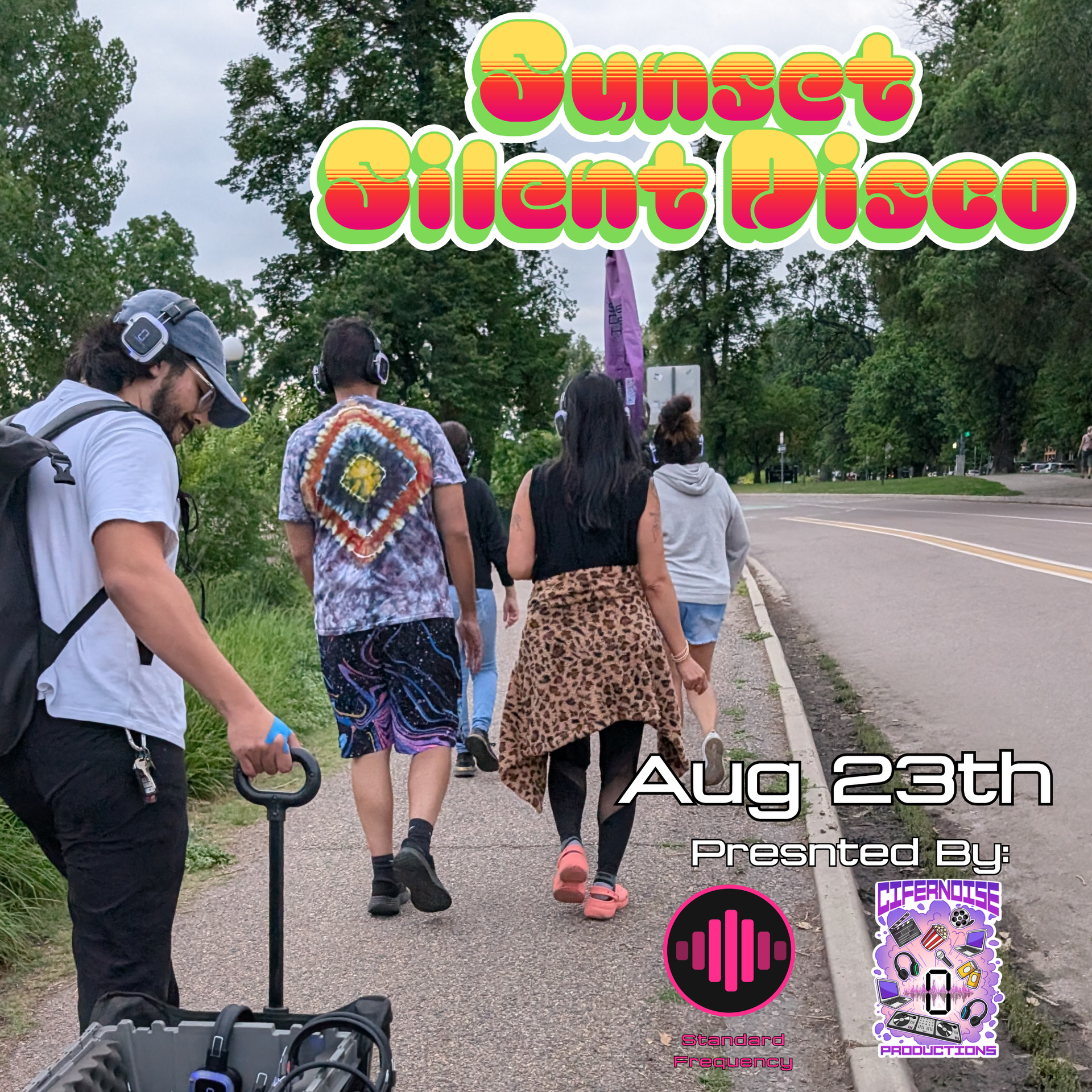 Sunset Silent Disco in Aug