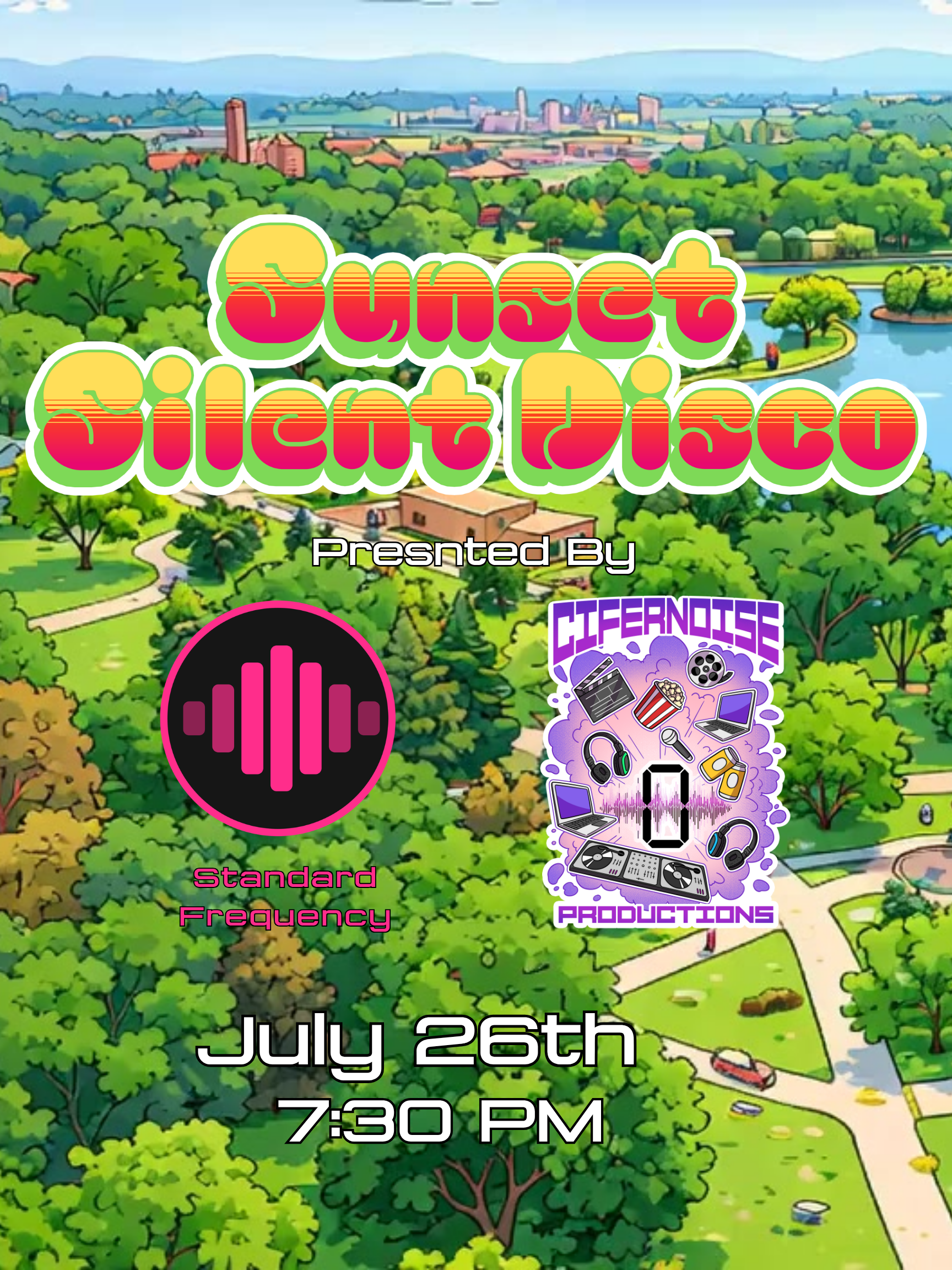 July 26 Sunset Silent DIsco