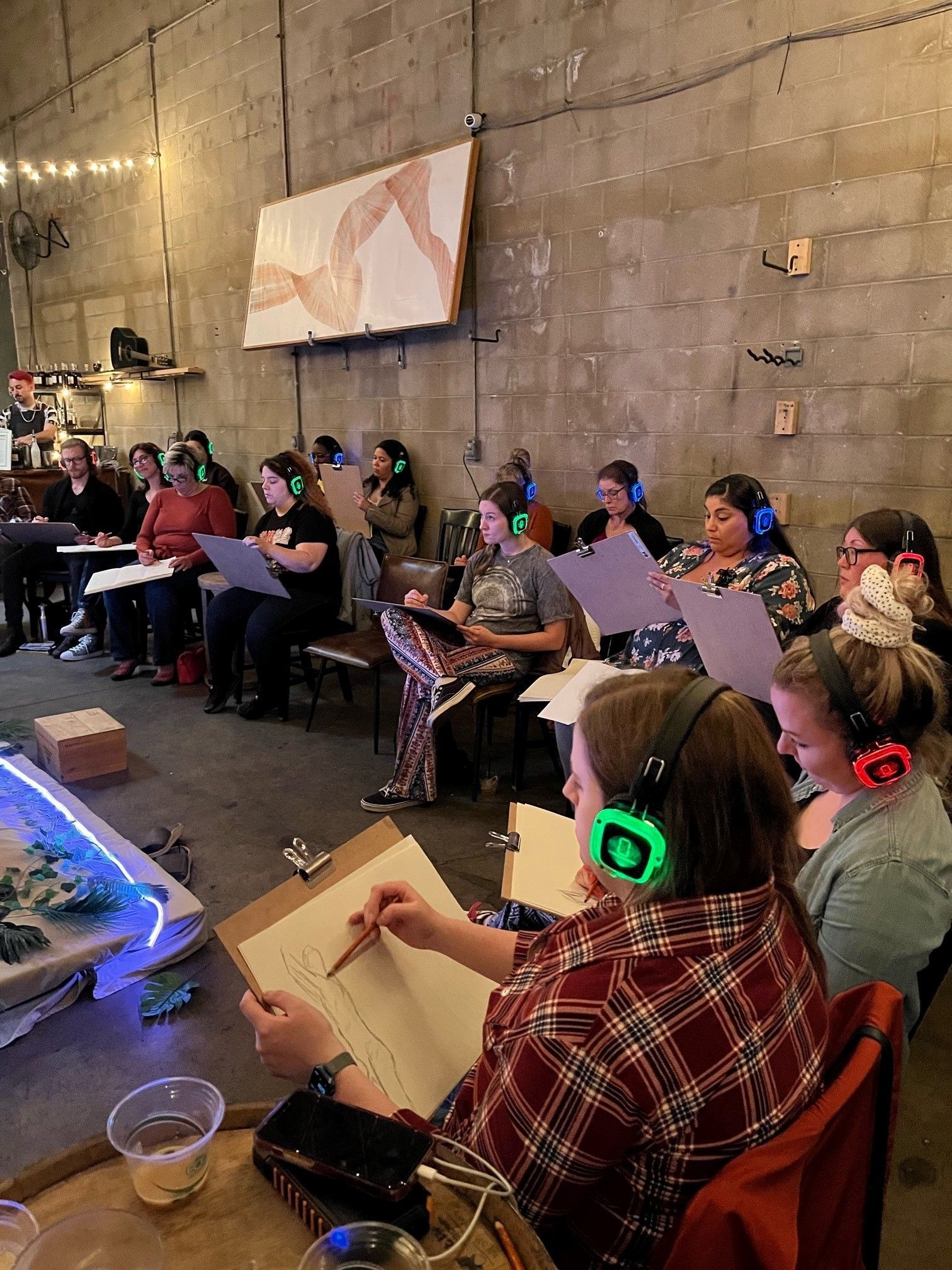 People at Sketch and Sip