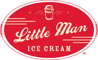 Little man ice cream logo