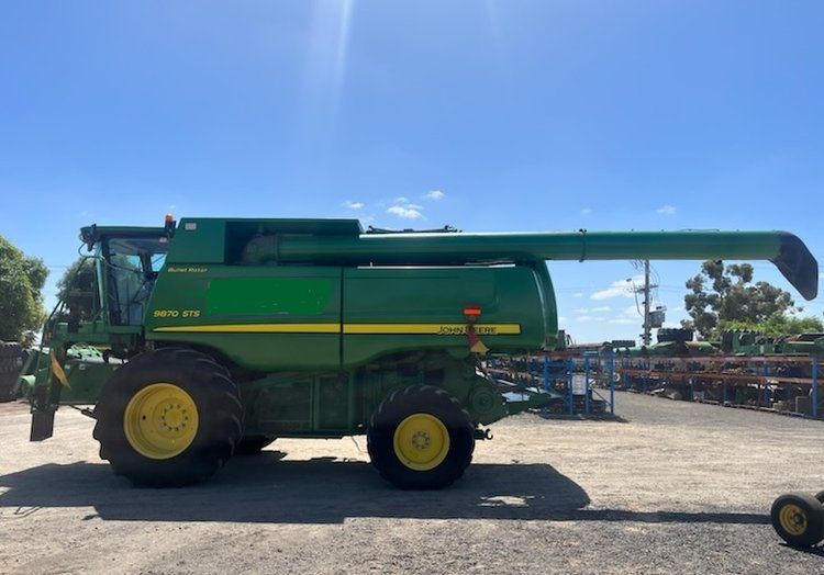 John Deere 9870 Header 1 — Swan Hill, VIC — Murray Mallee Machinery